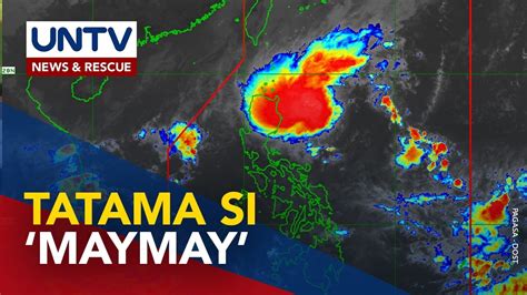 Bagyong ‘Maymay,’ posibleng tumama sa Aurora.